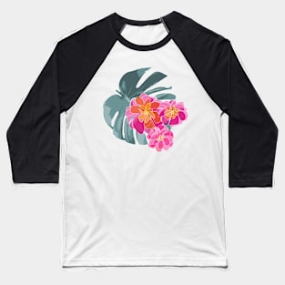 Exotic Flora Baseball T-Shirt